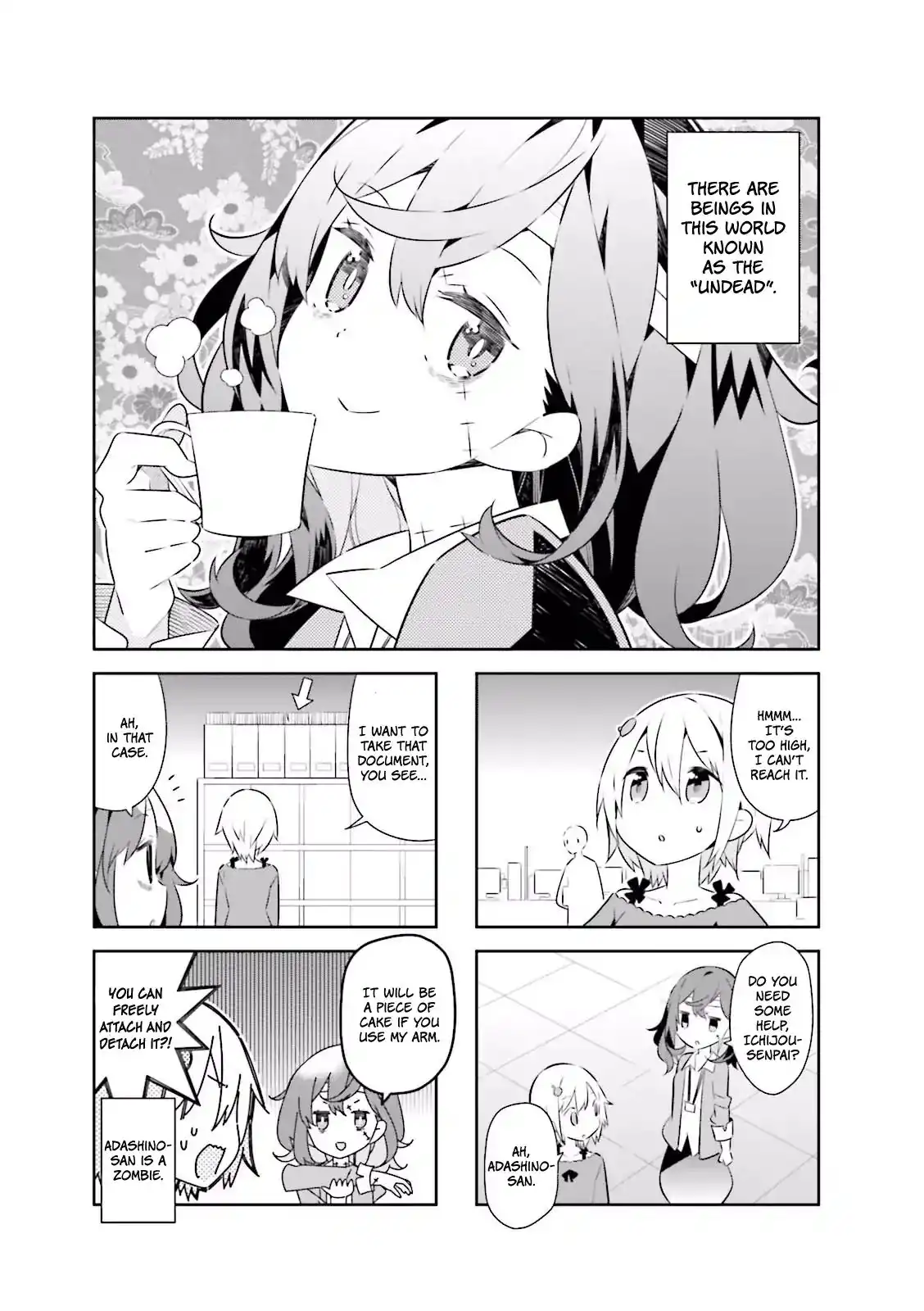 Adashino-san wa Sude ni Shinderu. Chapter 8 2